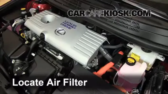 2011 Lexus CT200h 1.8L 4 Cyl. Air Filter (Engine) Replace